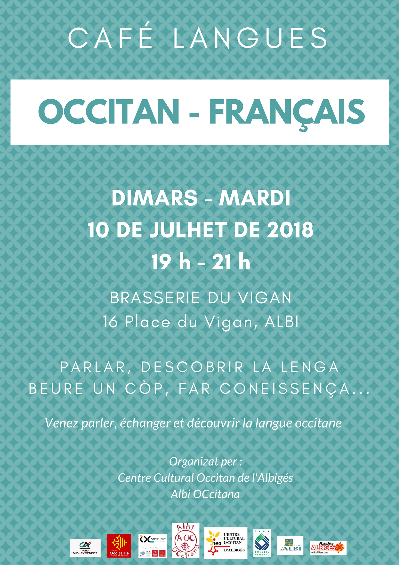 Cafè de las lengas francès/occitan